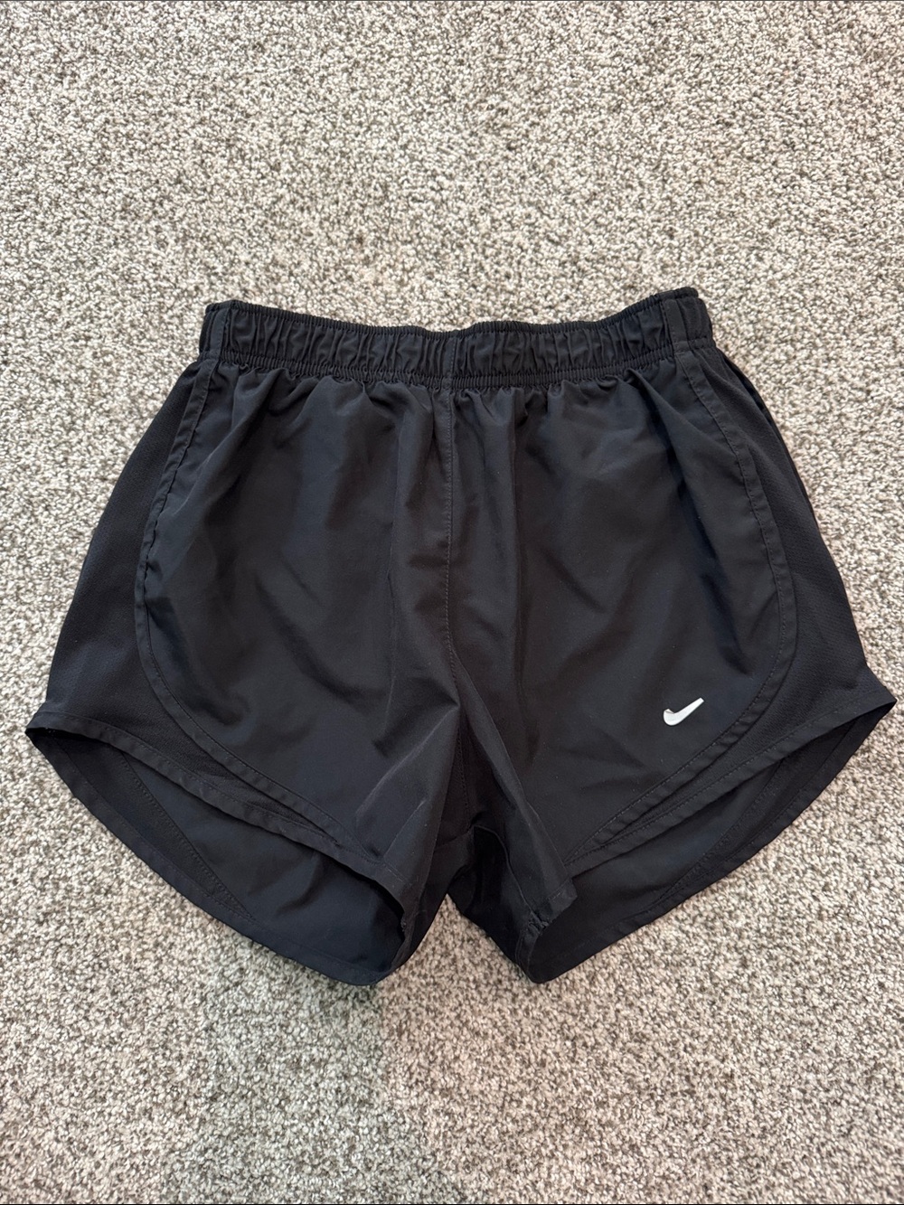 Nike Women's Black Athletic Running Shorts